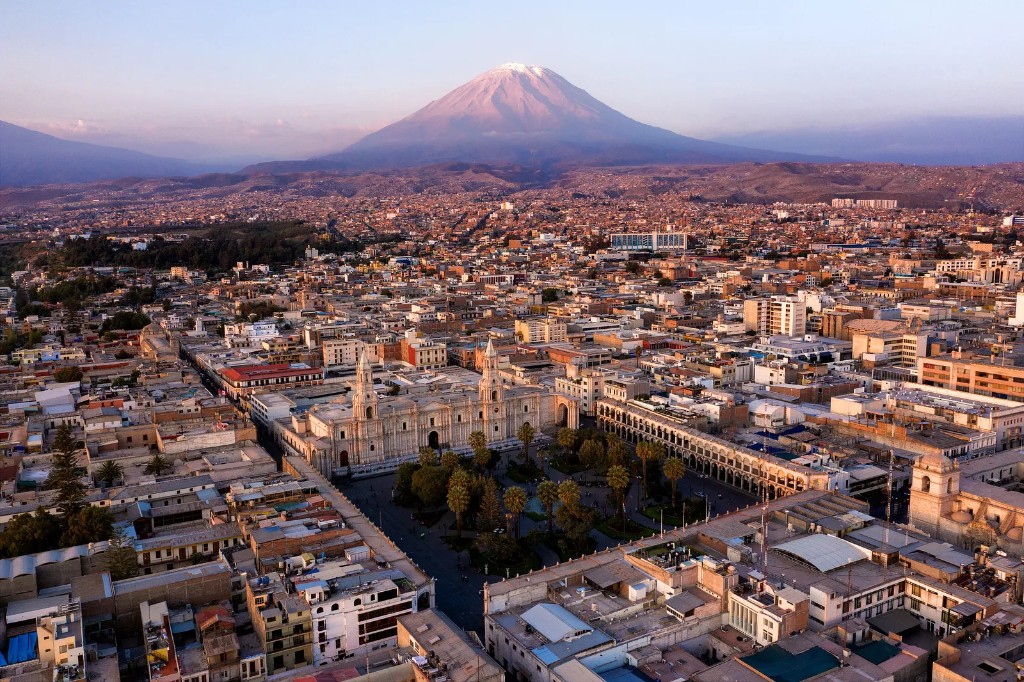 City ​​where it arrives Arequipa