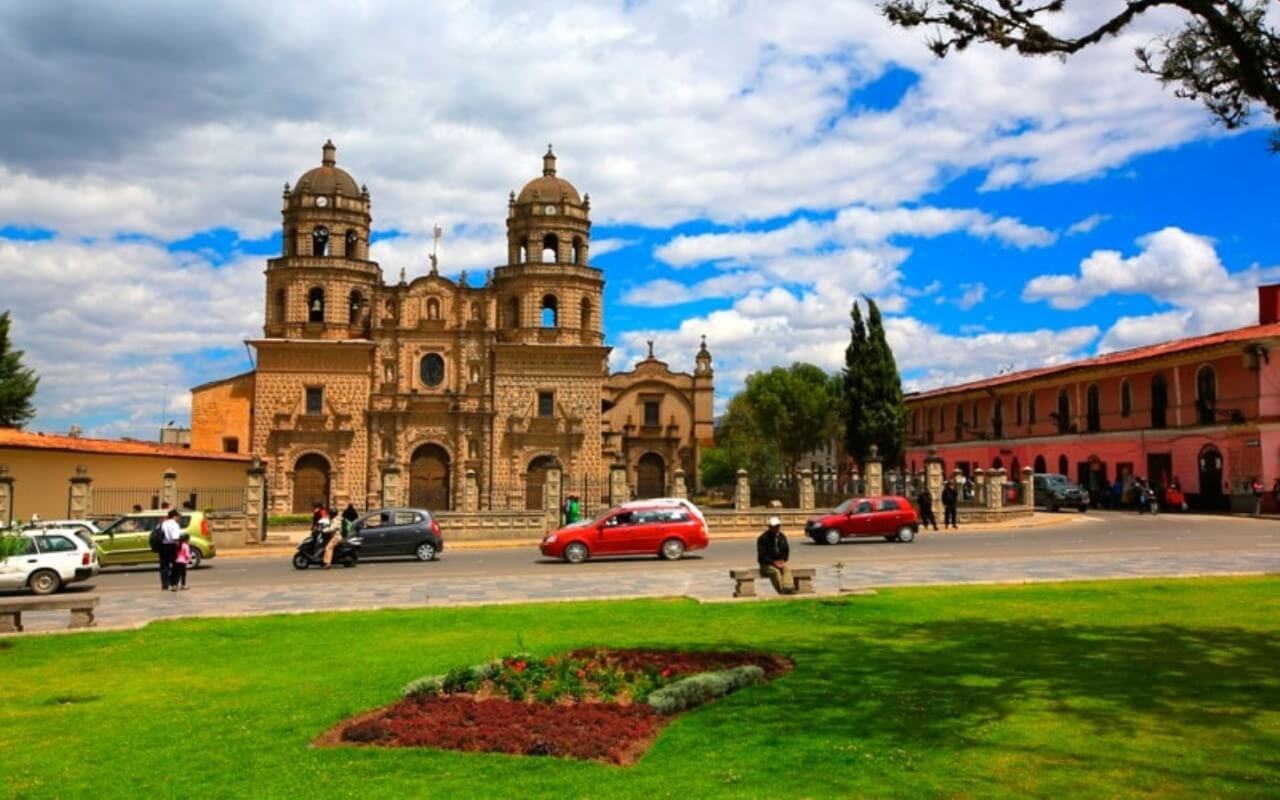 City ​​where it arrives Cajamarca