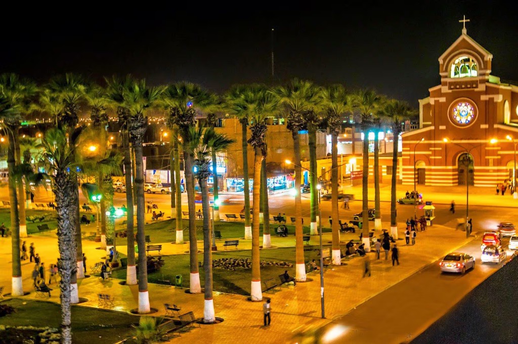 City ​​where it arrives Chincha